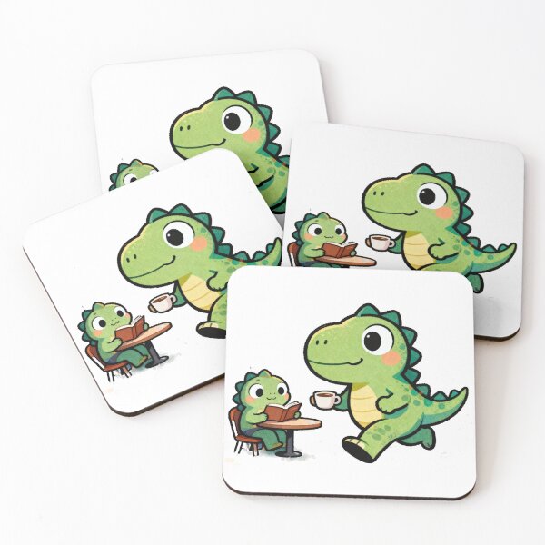 Item preview, Dino Doing Human Things designed and sold by HappyDino Studio.