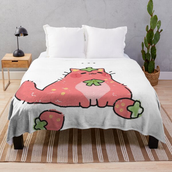 Item preview, Strawberry cat designed and sold by kirubhs.