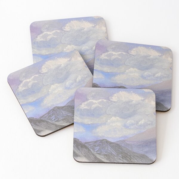 Item preview, Clouds and Mountains  designed and sold by Lisa Neuman Watercolors.