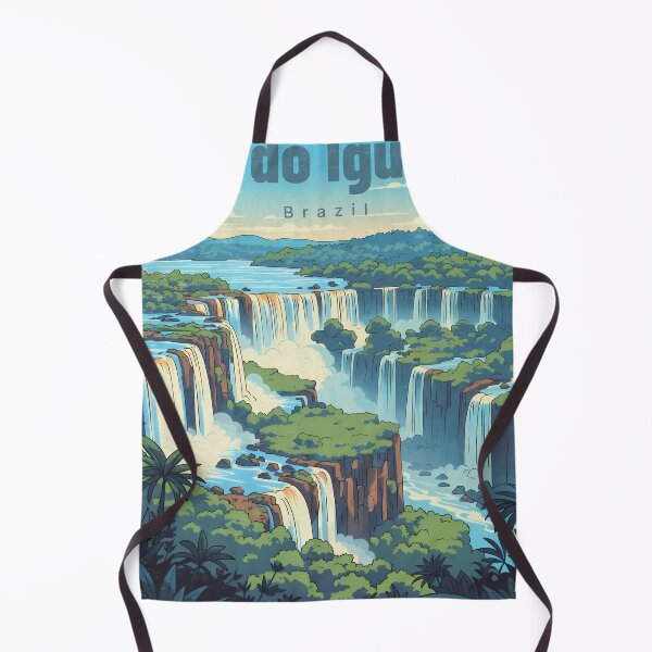 Item preview, Iguaçu Falls Cascading in Vintage Anime Beauty designed and sold by JacksoonLester.