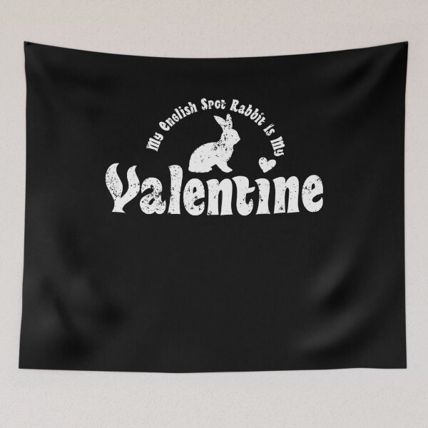 Item preview, My Anti Valentine Pet English Spot Rabbits designed and sold by shoppzee.