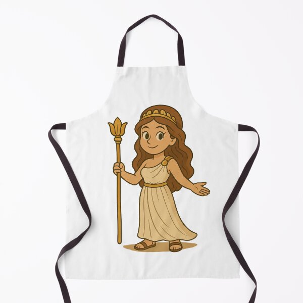 Item preview, Hera Greek Goddess Cartoon Art | Cute Olympus Mythology Illustration designed and sold by elgreko.