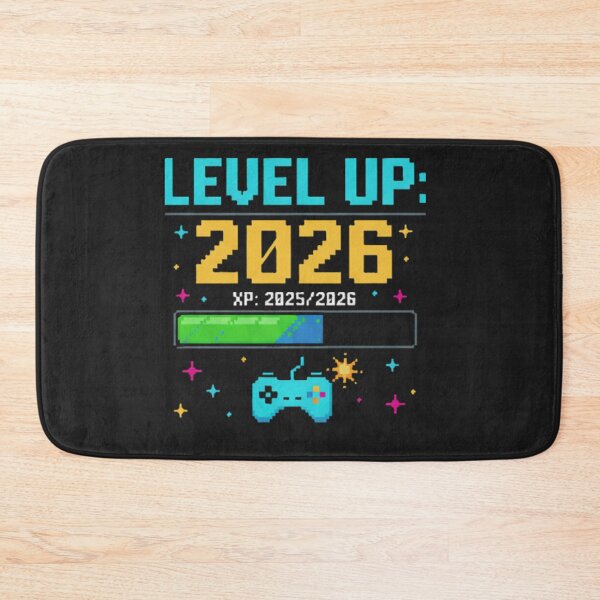 Item preview, Level Up 2026  Gamer New Year XP Bar designed and sold by Ditstyle.