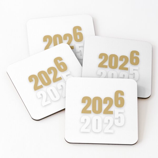 Item preview, Goodbye 2025 Hello 2026 – Minimal New Year Transition Design designed and sold by GlitchGameStudio.