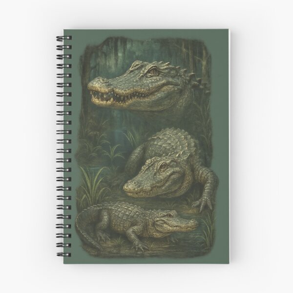Item preview, Alligator Vintage Swamp Wilderness designed and sold by Sturdust.