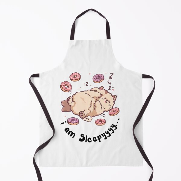 Item preview, Sleepy Cat – “I Am Sleepy” Cute Kawaii Cat Illustration designed and sold by Printzillustrated .