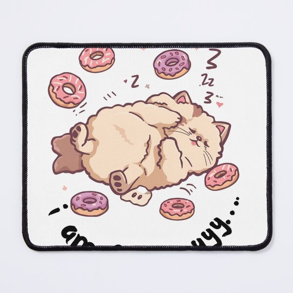 Item preview, Sleepy Cat – “I Am Sleepy” Cute Kawaii Cat Illustration designed and sold by Printzillustrated .