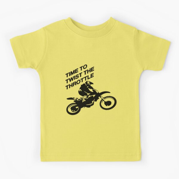 Kids dirt bike on sale shirt