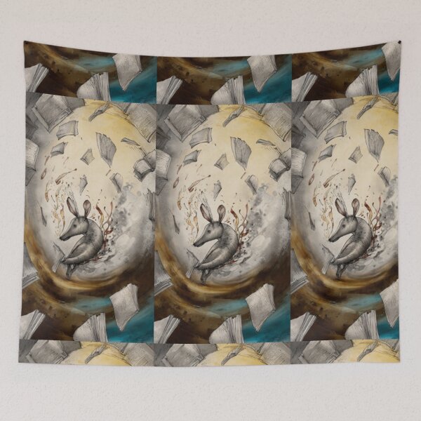 Item preview, Literary Vortex – Artistic Illustration designed and sold by TreatLLC.
