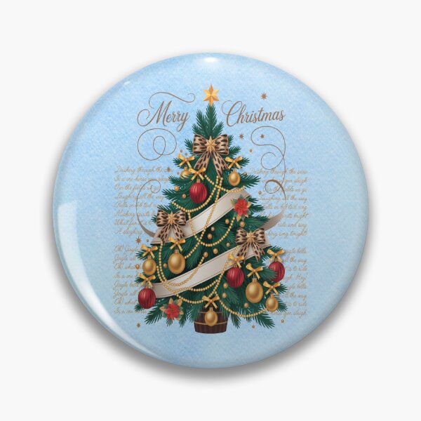 Item preview, Magical Christmas Tree – Dashing Through the Snow Holiday Design designed and sold by MysticOzzy.