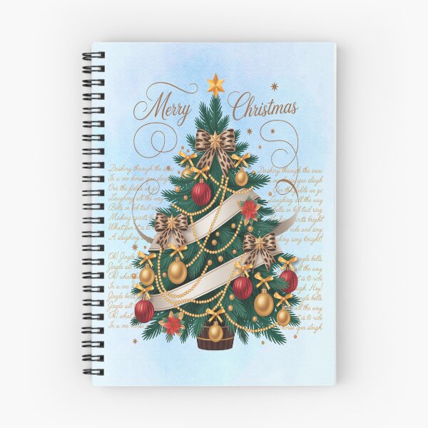 Item preview, Magical Christmas Tree – Dashing Through the Snow Holiday Design designed and sold by MysticOzzy.