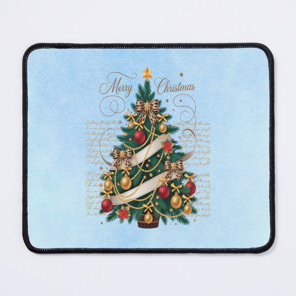 Item preview, Magical Christmas Tree – Dashing Through the Snow Holiday Design designed and sold by MysticOzzy.