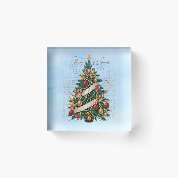Item preview, Magical Christmas Tree – Dashing Through the Snow Holiday Design designed and sold by MysticOzzy.