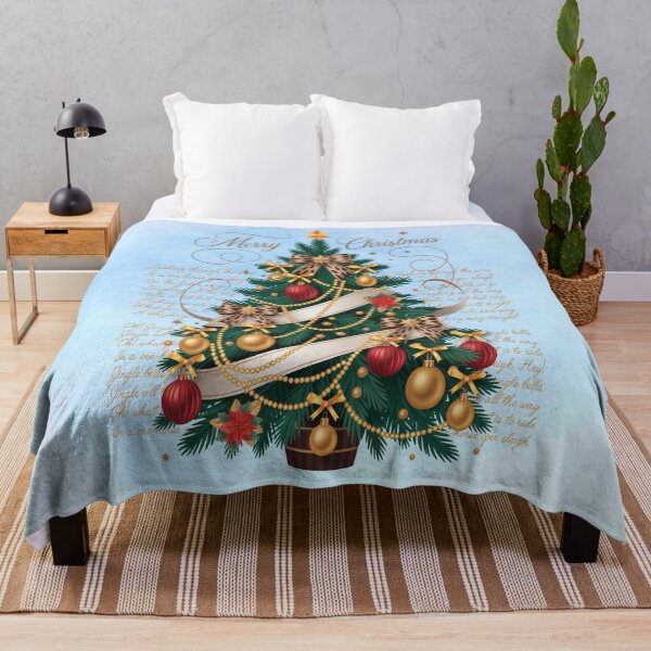 Item preview, Magical Christmas Tree – Dashing Through the Snow Holiday Design designed and sold by MysticOzzy.