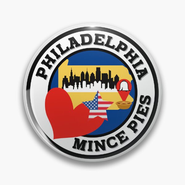 Item preview, Philadelphia, Pennsylvania Loves Mince Pies. designed and sold by MPC-Mince-Pies.