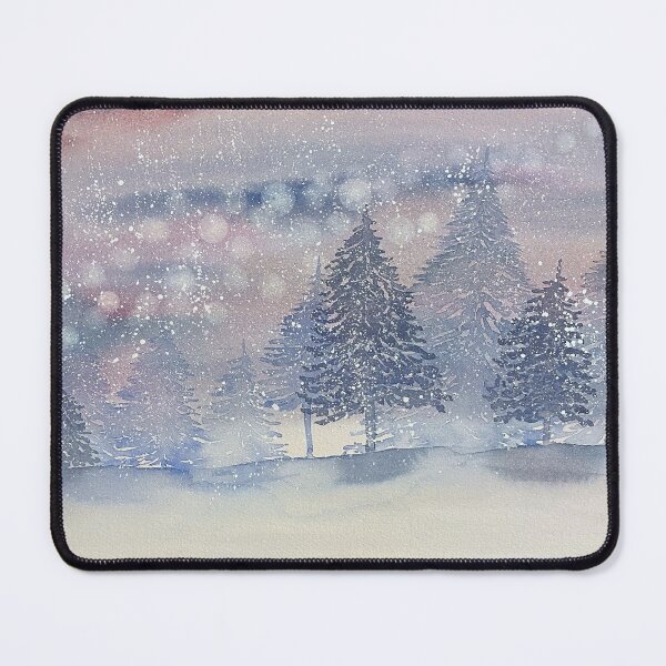 Item preview, Night Snow designed and sold by Lisa Neuman Watercolors.