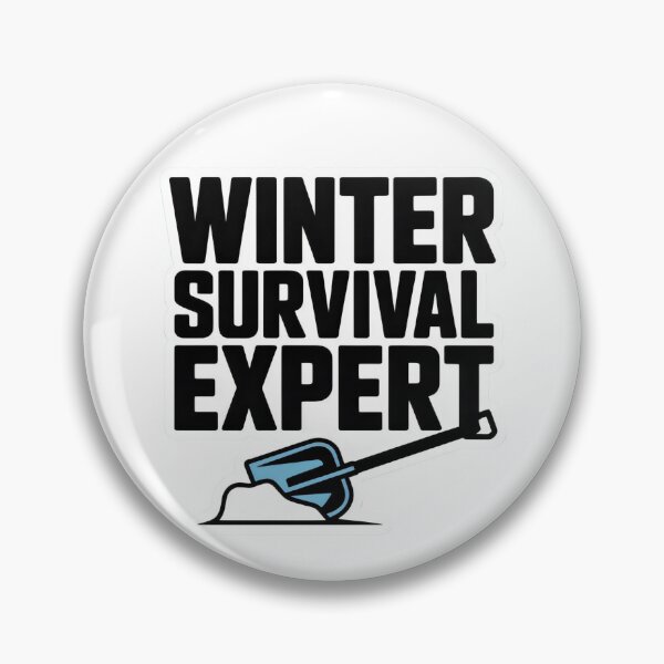 Item preview, Winter survival expert. designed and sold by MyHappyArtShop.