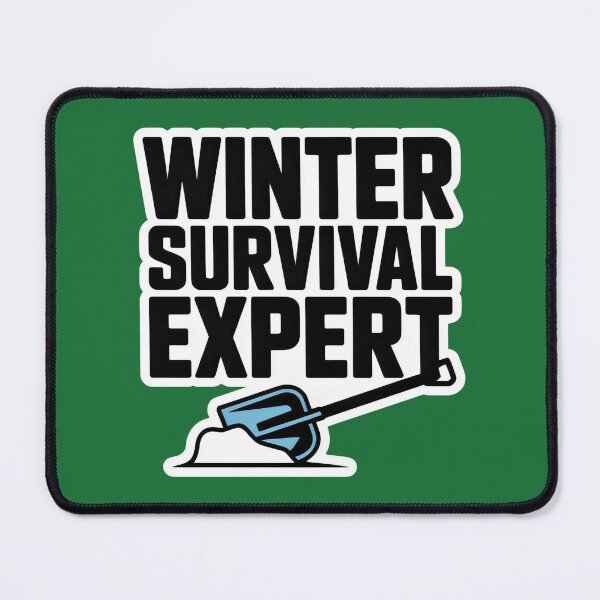 Item preview, Winter survival expert. designed and sold by MyHappyArtShop.