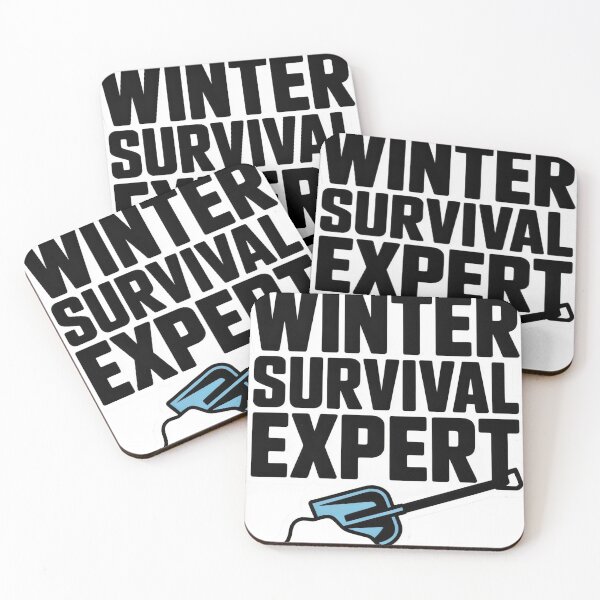 Item preview, Winter survival expert. designed and sold by MyHappyArtShop.