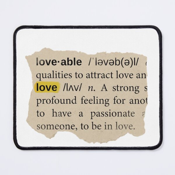 Item preview, Definition of Love Scrapbooking Sticker designed and sold by Letsgonjdevils0.
