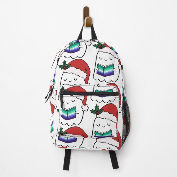 Item preview, Gay MLM Pride Ghost Reading – Cute Christmas Santa Hat designed and sold by Cannaxes Studio.