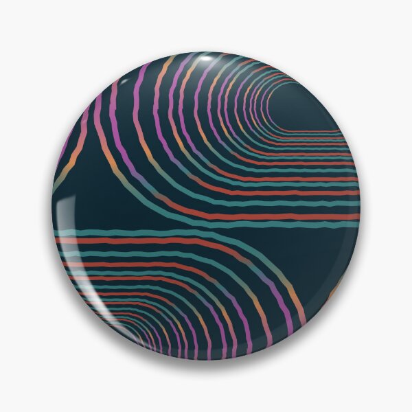 Item preview, Retro Ovals on Navy designed and sold by AmeyCamp.