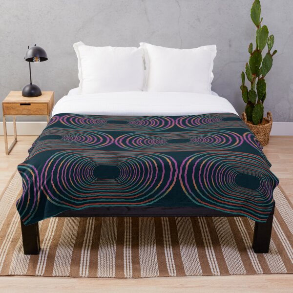 Item preview, Retro Ovals on Navy designed and sold by AmeyCamp.