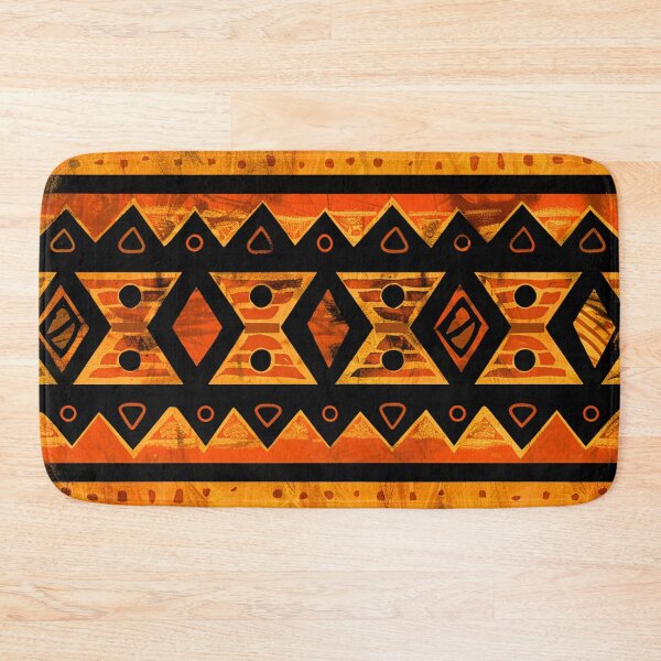 Item preview, Voyage To Africa Orange And Yellow Designs Pattern designed and sold by DEC02.