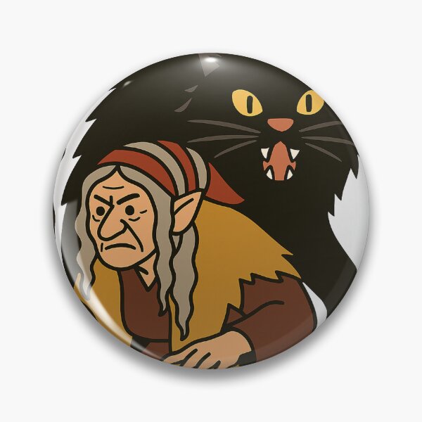 Item preview, Grýla and Yule Cat | Vector Style Icelandic Folklore Digital Illustration (Christmas Cutesy Edition) designed and sold by AIfolklore.
