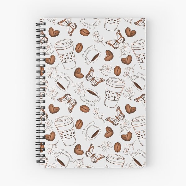 Item preview, Coffee And Butterflies Light Gray designed and sold by CandyAppleCats.