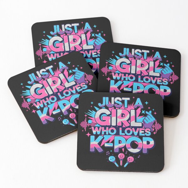Item preview, Just A Girl Who Loves K-Pop Music Kpop designed and sold by Leonardo Palumbo.