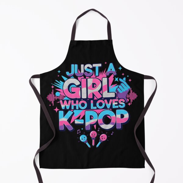 Item preview, Just A Girl Who Loves K-Pop Music Kpop designed and sold by Leonardo Palumbo.