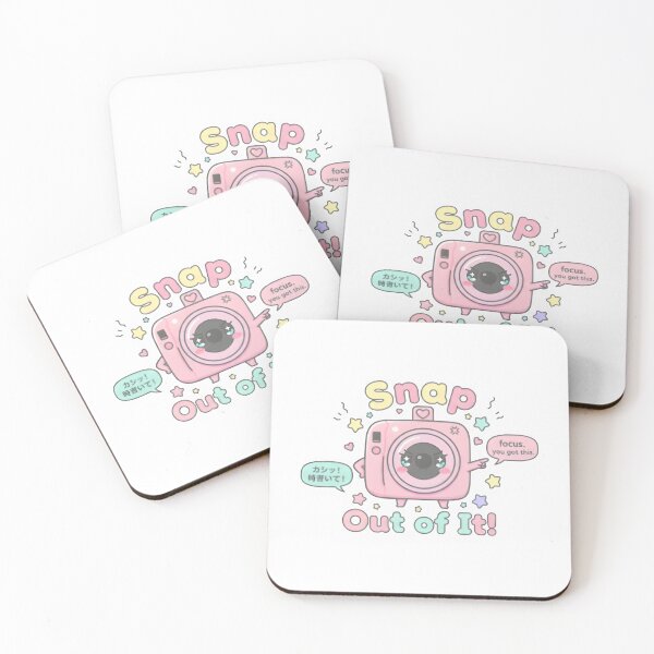 Item preview, Snap Out of It – Cute Kawaii Camera Pun Design designed and sold by Snackwear Apparel.