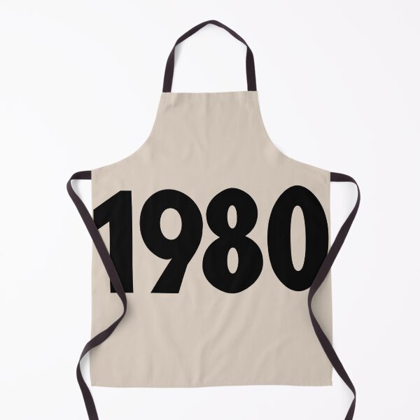 Item preview, 1980 Vintage Year Typography Design designed and sold by Swati's Digital Den.