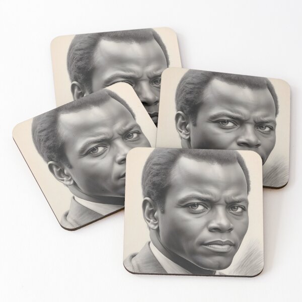 Artikelvorschau, Sidney Poitier entworfen und verkauft von WorldofCharcoal.