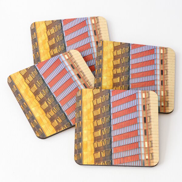 Item preview, Colorful building facade wall and windows detail,Vienna, Austria designed and sold by goceris.