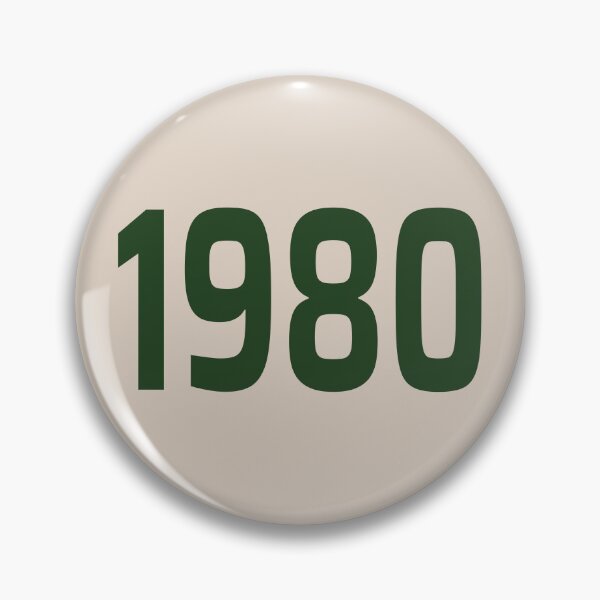 Item preview, 1980 Vintage Year Typography Design designed and sold by Swati's Digital Den.