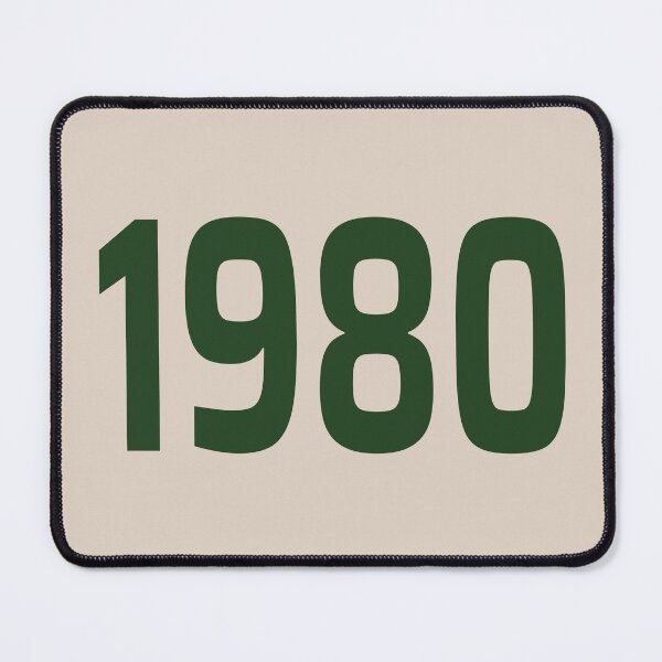 Item preview, 1980 Vintage Year Typography Design designed and sold by Swati's Digital Den.