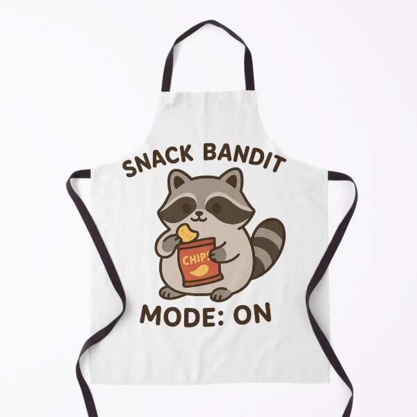 Item preview, Snack Bandit Mode: ON – Cute Kawaii Raccoon designed and sold by The-Dreamy-Zoo.
