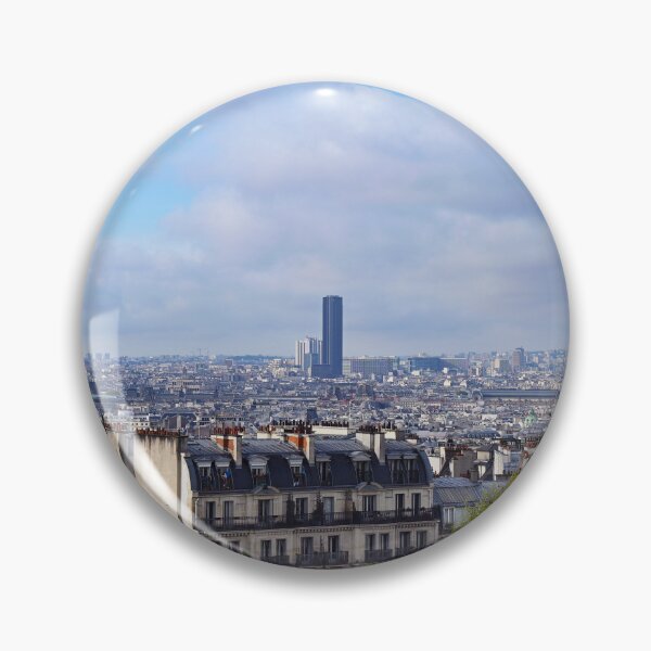 Item preview, Coin-Operated Binoculars at the terrace of the Basilica of the Sacred Heart of Paris.Panoramic View of Paris from Montmartre, France designed and sold by goceris.