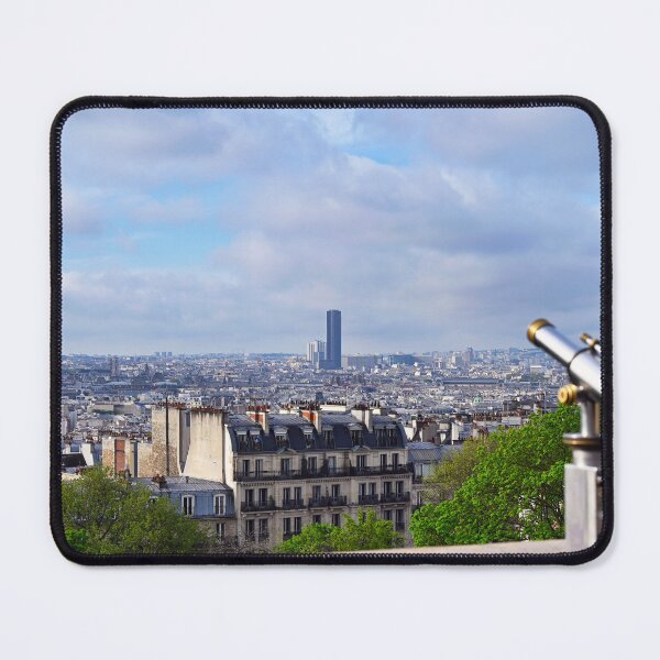 Item preview, Coin-Operated Binoculars at the terrace of the Basilica of the Sacred Heart of Paris.Panoramic View of Paris from Montmartre, France designed and sold by goceris.