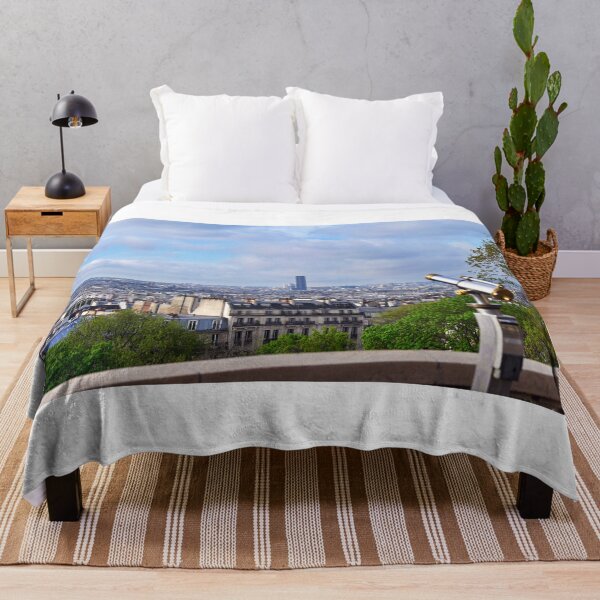 Item preview, Coin-Operated Binoculars at the terrace of the Basilica of the Sacred Heart of Paris.Panoramic View of Paris from Montmartre, France designed and sold by goceris.