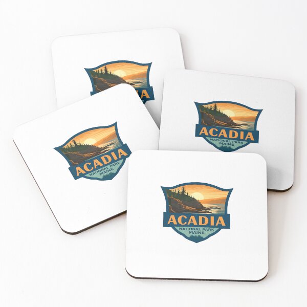 Item preview, Acadia National Park Illustration designed and sold by CharmStudio.
