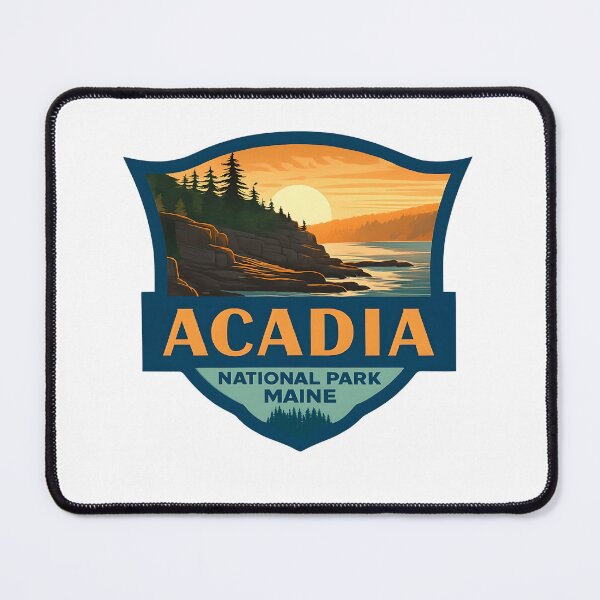 Item preview, Acadia National Park Illustration designed and sold by CharmStudio.