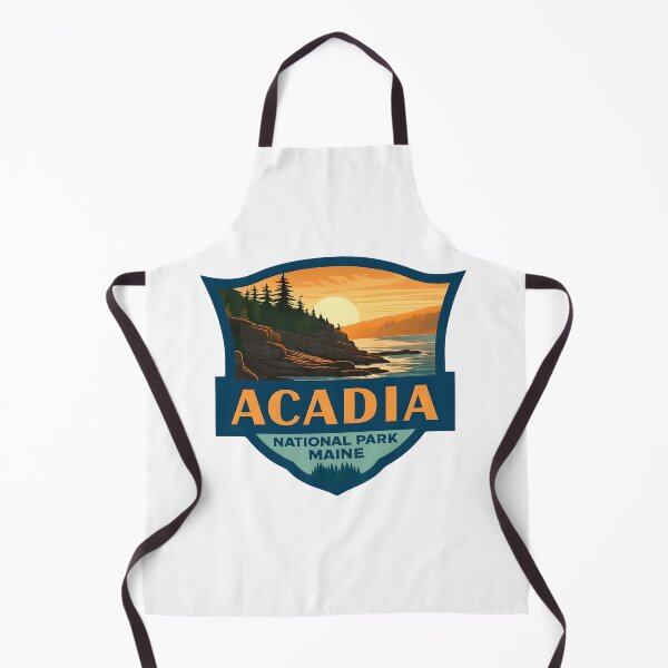 Item preview, Acadia National Park Illustration designed and sold by CharmStudio.