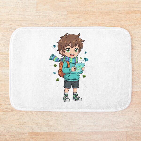 Item preview, Explorer Kid with Tablet designed and sold by Krfto.