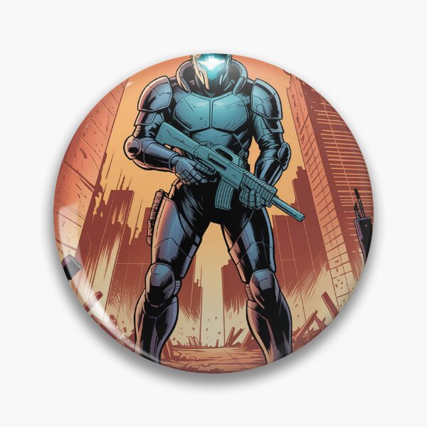 Item preview, Apocalypse Unleashed: Cyber-Mutant Destroyer in Ruins - Marvel Fan Art  designed and sold by Midnight Veil Designs.