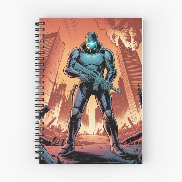Item preview, Apocalypse Unleashed: Cyber-Mutant Destroyer in Ruins - Marvel Fan Art  designed and sold by Midnight Veil Designs.