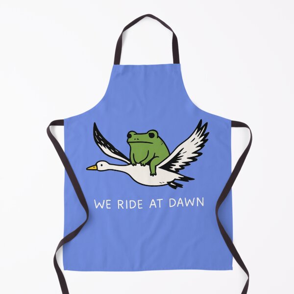 Item preview, We Ride at Dawn - Funny Frog and Goose 2 designed and sold by msmeylin.