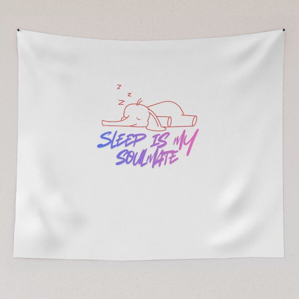 Item preview, Sleep Is My True Soulmate cool Quote designed and sold by SloganSauce.